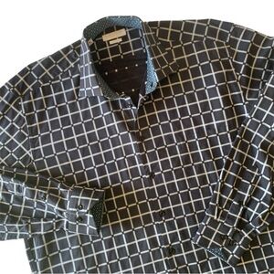 Like New Lipson Sport Classic Fit 100% cotton Men’s button down shirt